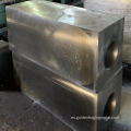 Bloque de acero inoxidable/forjado de carbono para fugación de troquel